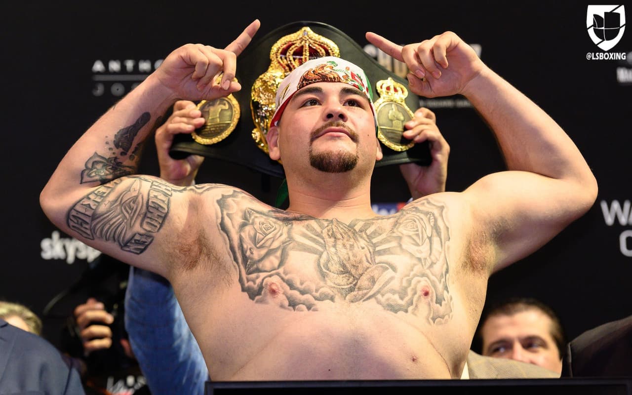 Mucho respeto y ganas de subir al ring fue lo que Andy Ruiz mostró el día de ayer durante el pesaje para enfrentar a Anthony Joshua en el Madison Square Garden.