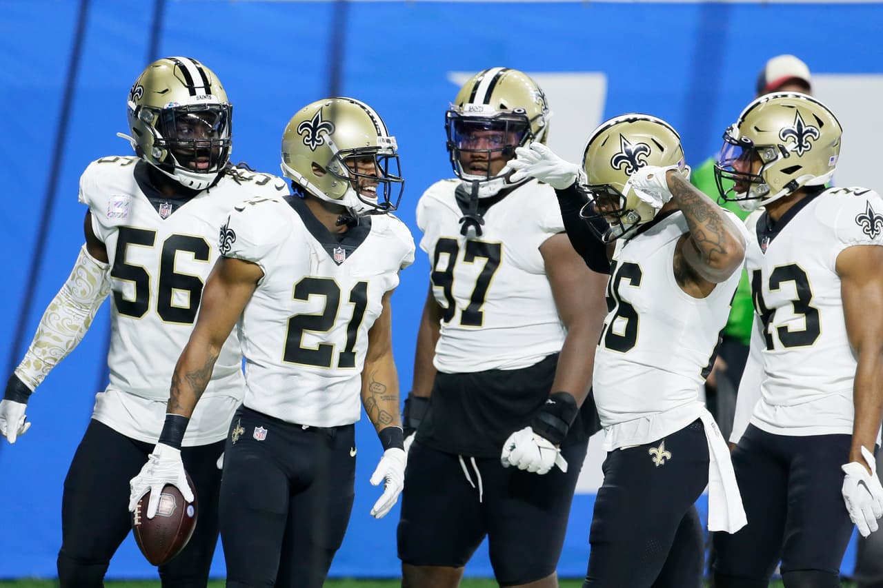 El ataque de los Saints es demasiado para Detroit, y los Lions caen 35-29 en casa frente a Drew Brees y sus Saints.