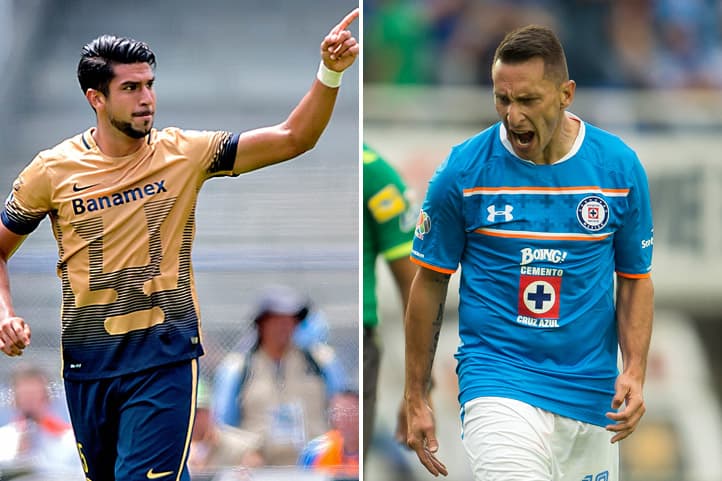 El Pumas vs. Cruz Azul tiene muchos contrastes