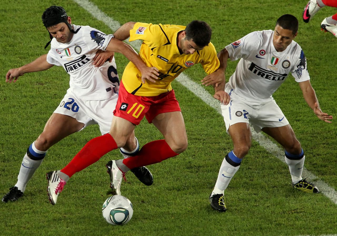 El coreano Seongnam Ilhwa perdió 3-0 contra Inter de Milán, que se impuso en la final de 2010 por el mismo marcador contra Mazembe de Congo.