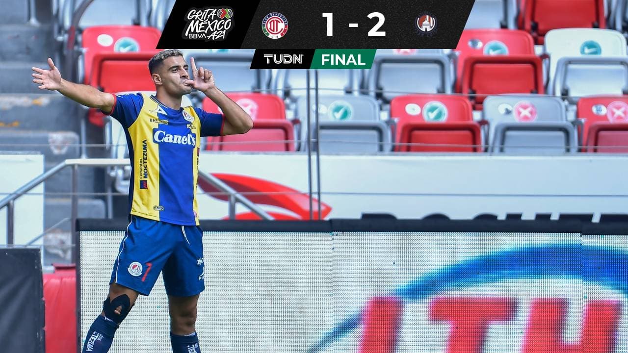 ¡Un tren arrolla al Toluca! Berterame los despedazó con doblete