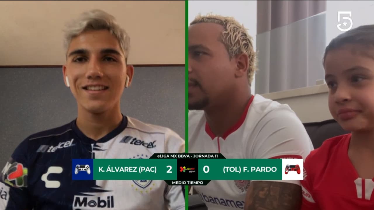 Kévin Álvarez, representando al Pachuca tundió 4-0 al ‘Pipe’ Pardo y al Toluca en la eLiga MX.