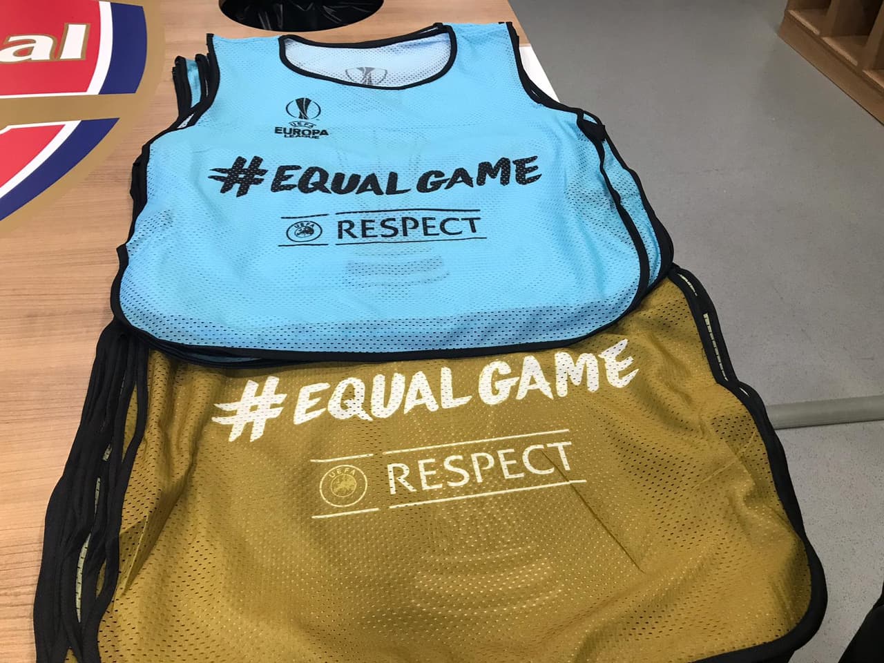 Los organizadores fueron muy cuidadosos con demostrar desde los vestidores que estaban a l altura de este evento.