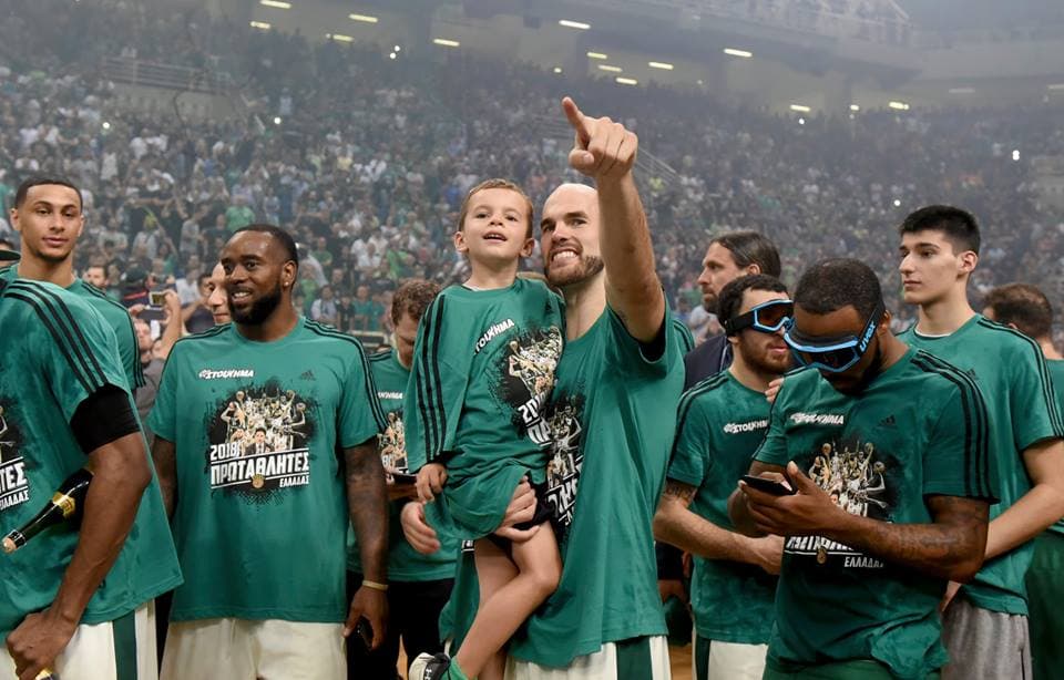 Panathinaikos B.C. (Grecia) - Nick Calathes, Thanasis Antetokounmpo, Keith Langford, Stephane Lasme y Georgios Papagiannis.