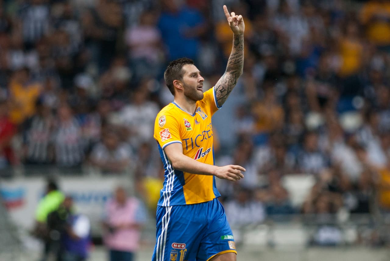 El francés André-Pierre Gignac (Tigres).