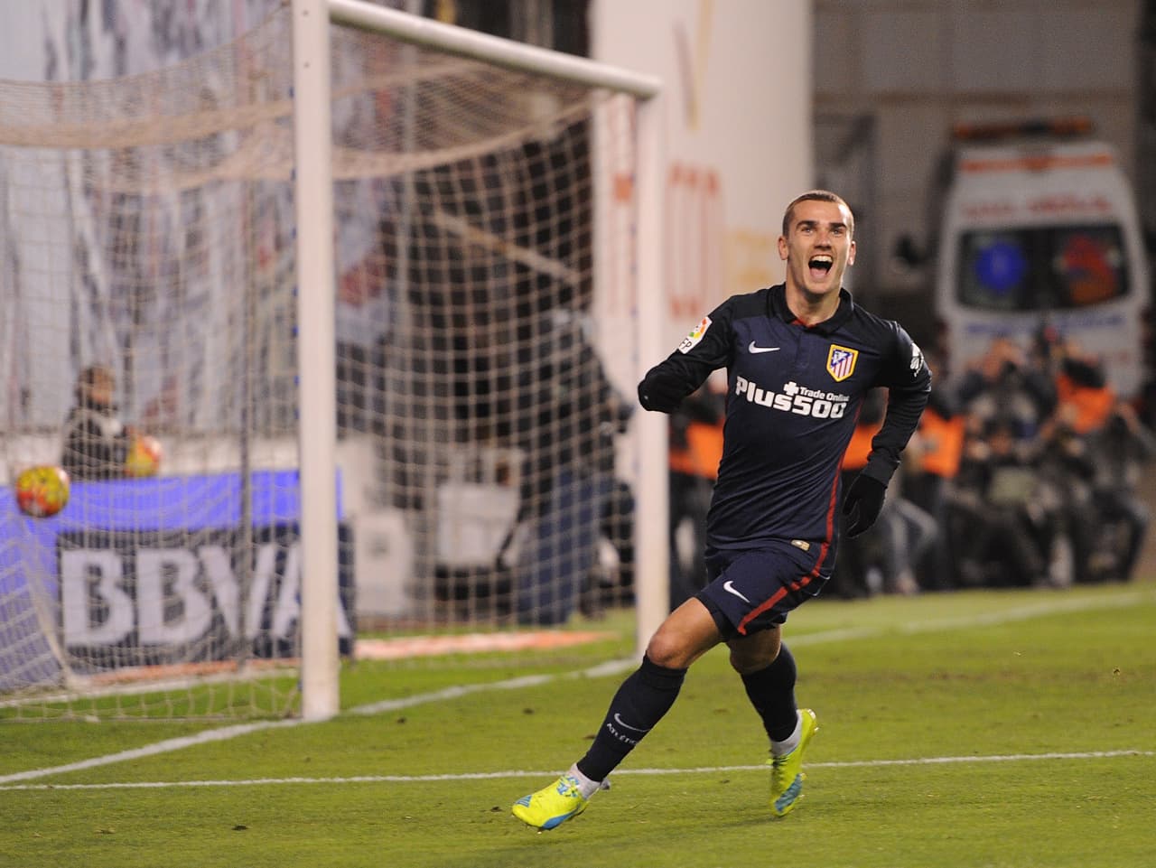 Antoine Griezmann ampliaría la ventaja para los rojiblancos dos minutos después de abrir el marcador.