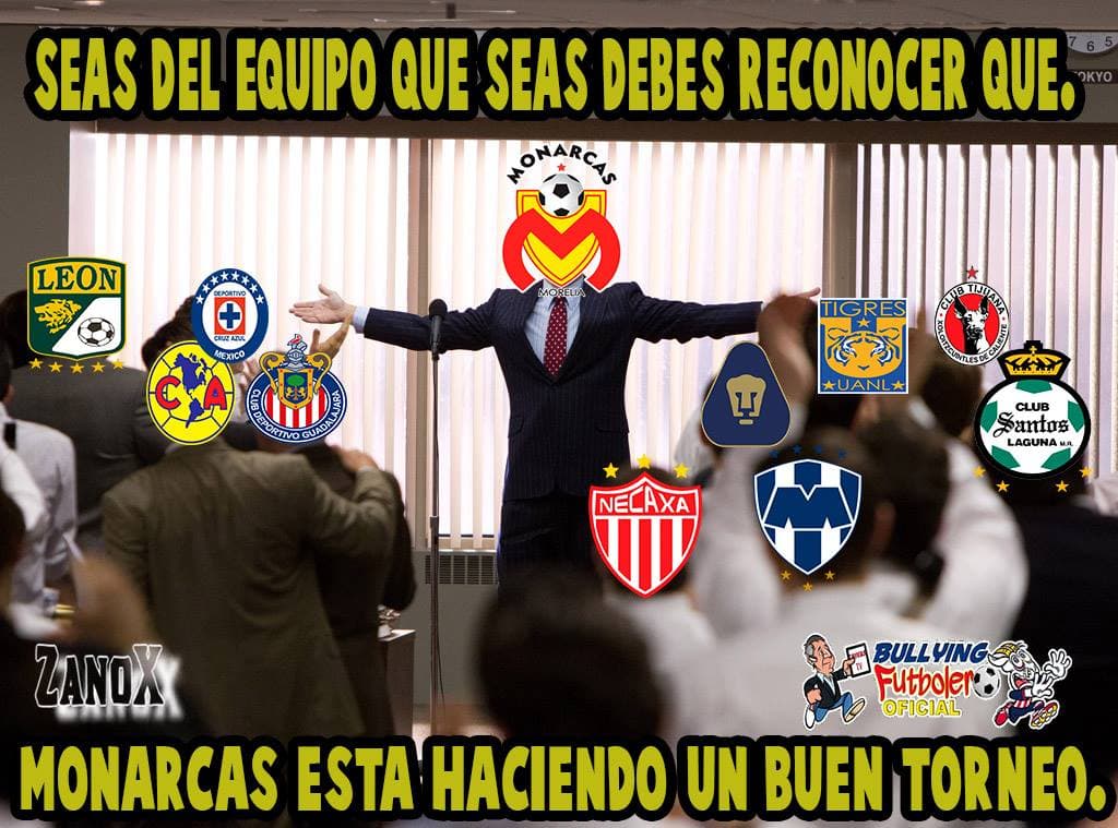 Chivas, Atlas y Cruz Azul fueron objetos de burla en las redes sociales por cientos de aficionados.