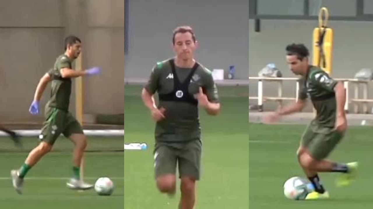 Guardado, Lainez y Guido vuelven con el Betis entre ausencias