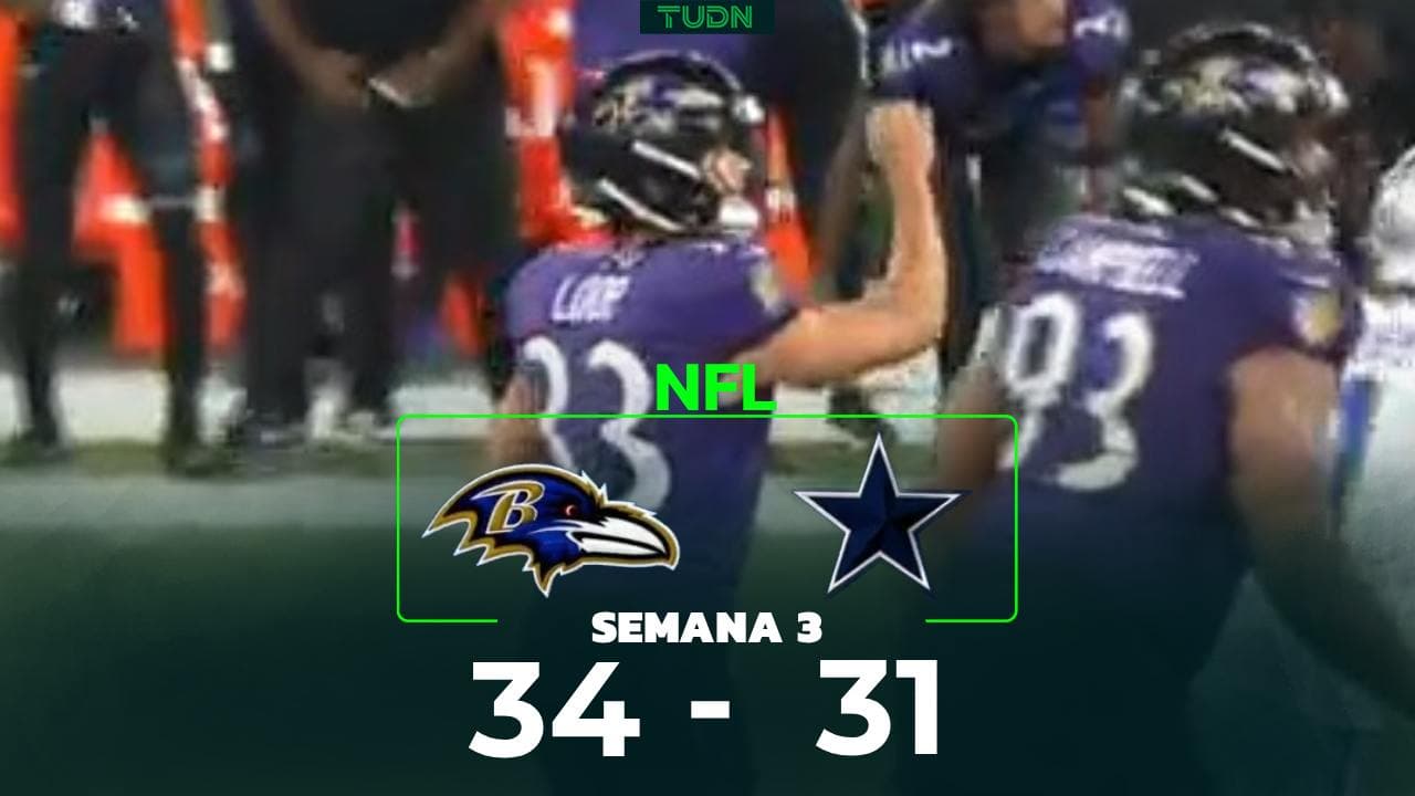Dallas vs: Ravens: Baltimore saca el triunfo sobre Cowboys en Brasil