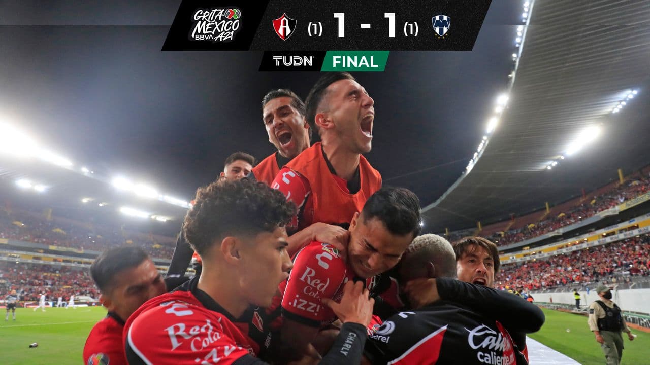 No le alcanza a Rayados y el Atlas sigue con el sueño en Semis