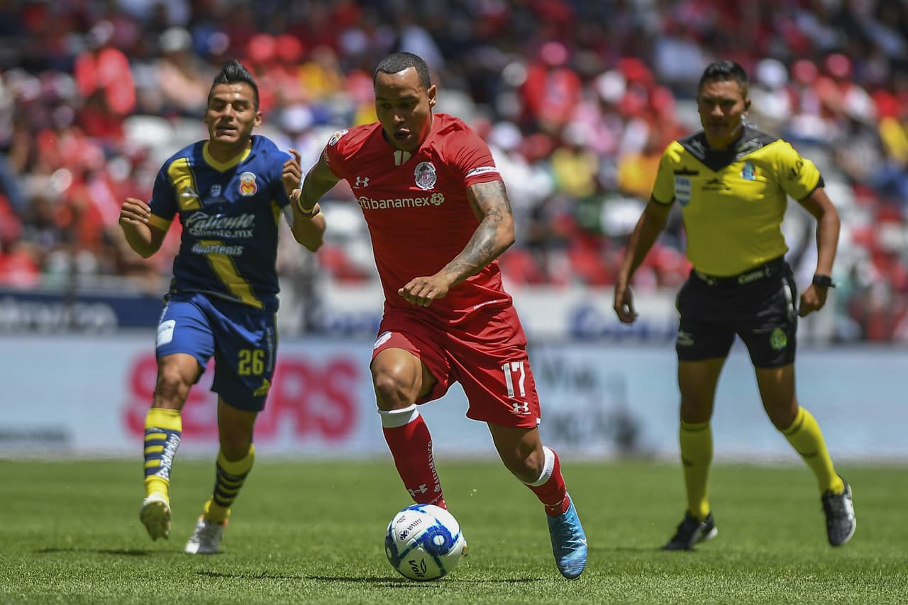 El atacante colombiano, Felipe Pardo le cambió la cara al Toluca con su ingreso.