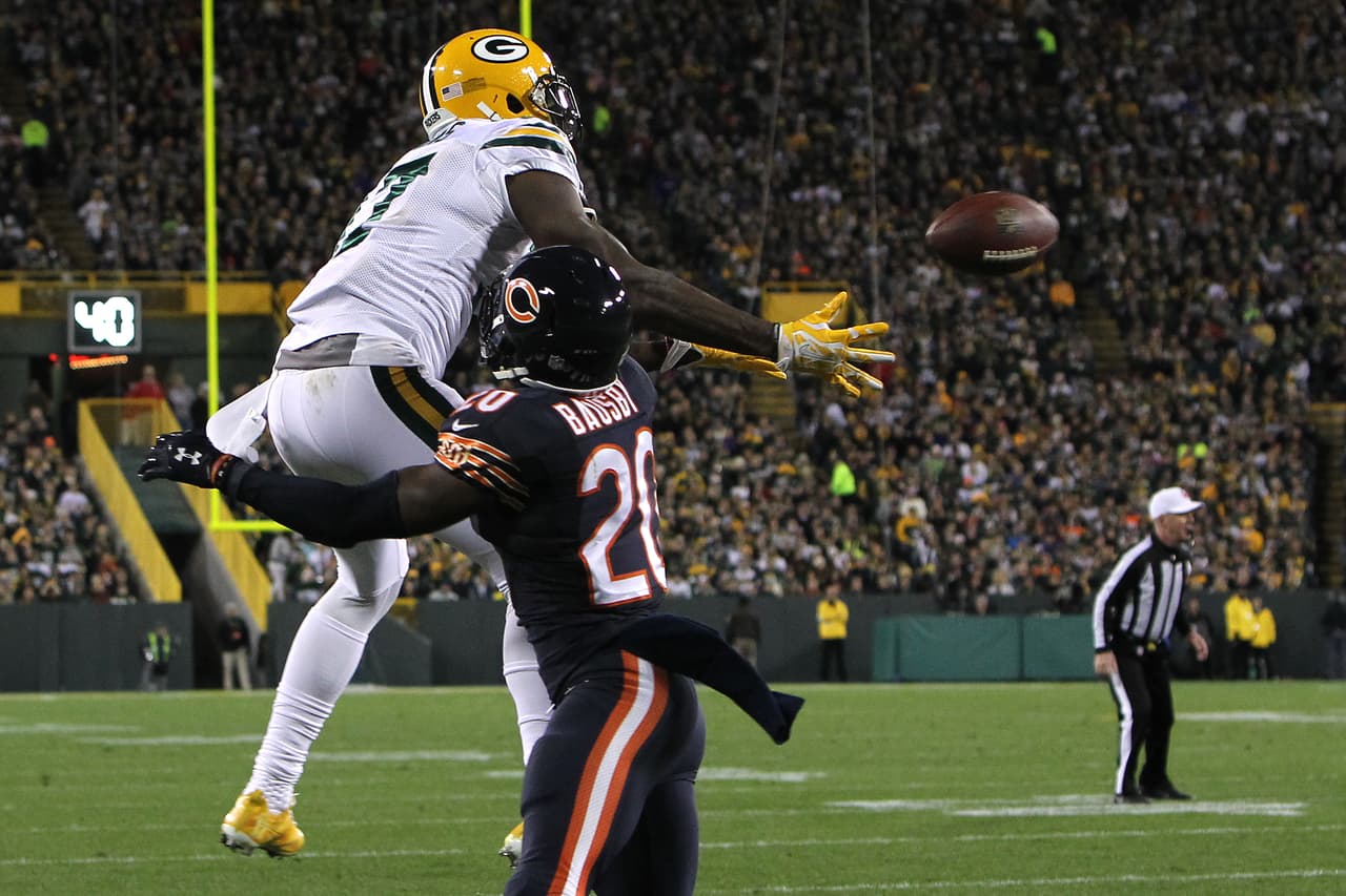 Los Packers no se puideron quedar con este pase, pero sí con el juego ante los Bears.