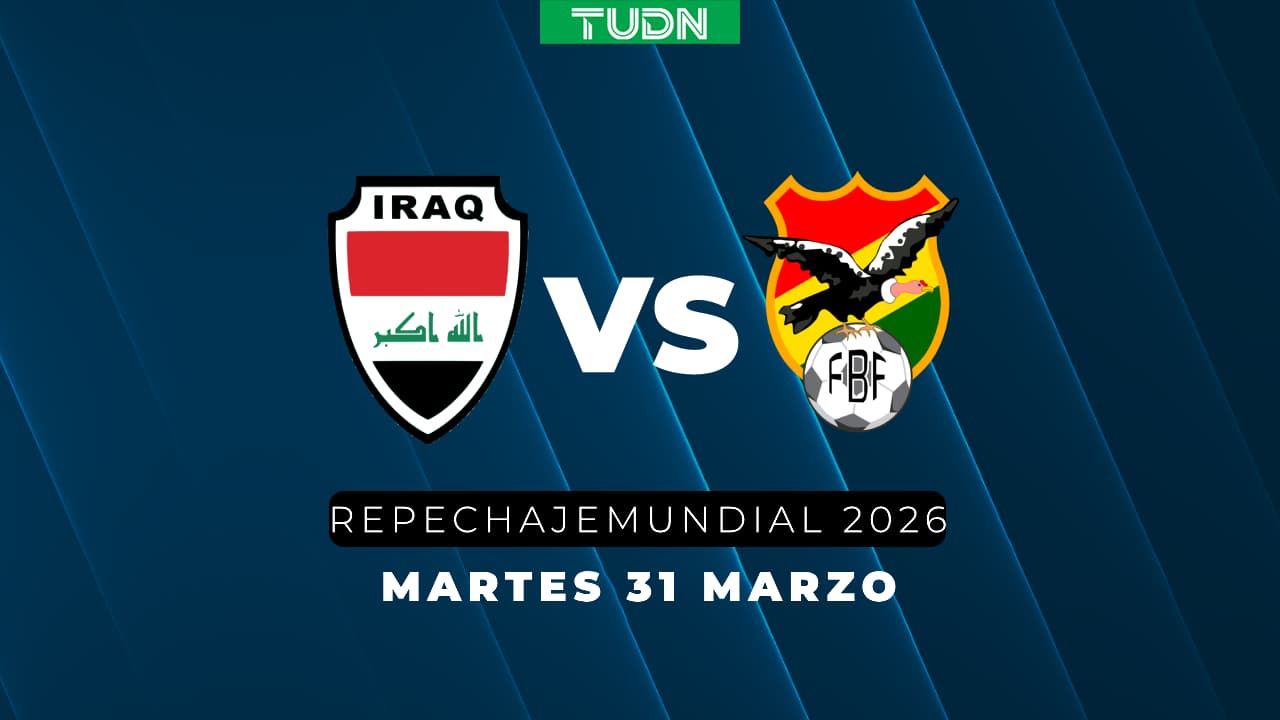 Horario y dónde ver el partido Irak vs. Bolivia en el Repechaje Intercontinental rumbo al Mundial 2026