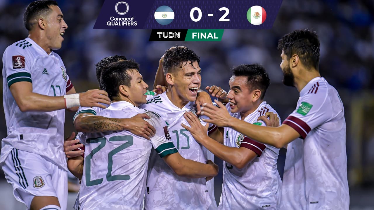 El Tri silencia al Cuscatlán con goles de Héctor Moreno y Raúl Jiménez