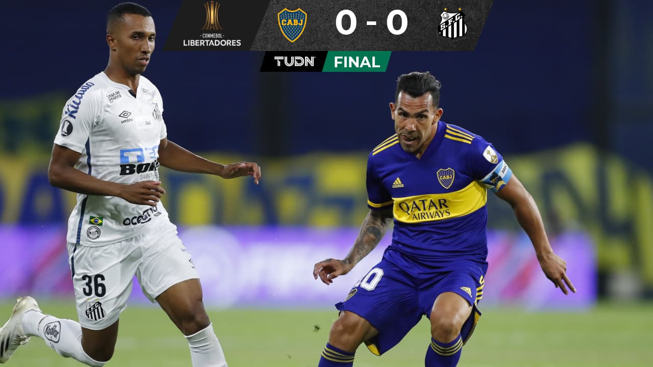 Boca y Santos aburren y no se hacen daño en La Bombonera