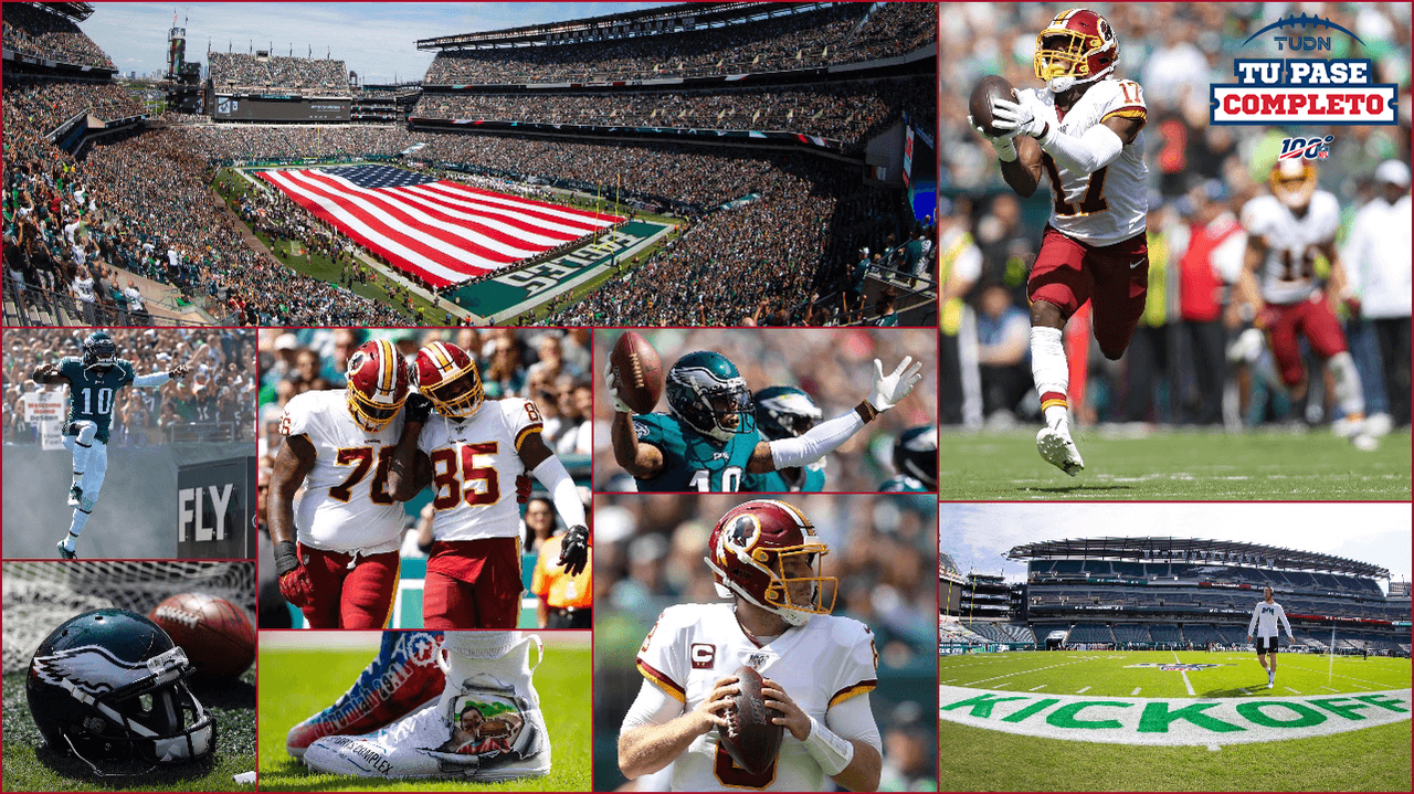 Eagles se impone ante Redskins