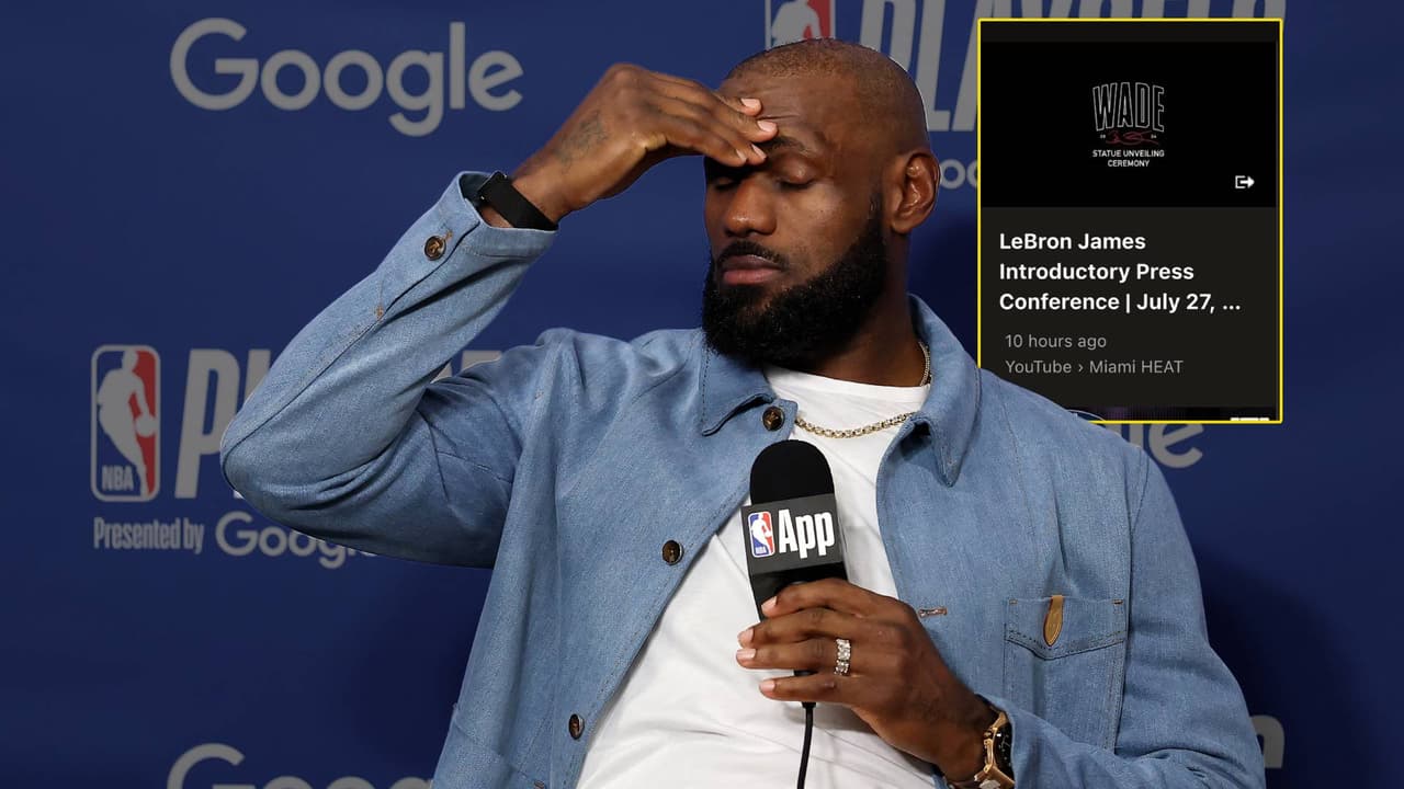Miami Heat desata burlas tras publicar por error presentación de LeBron James