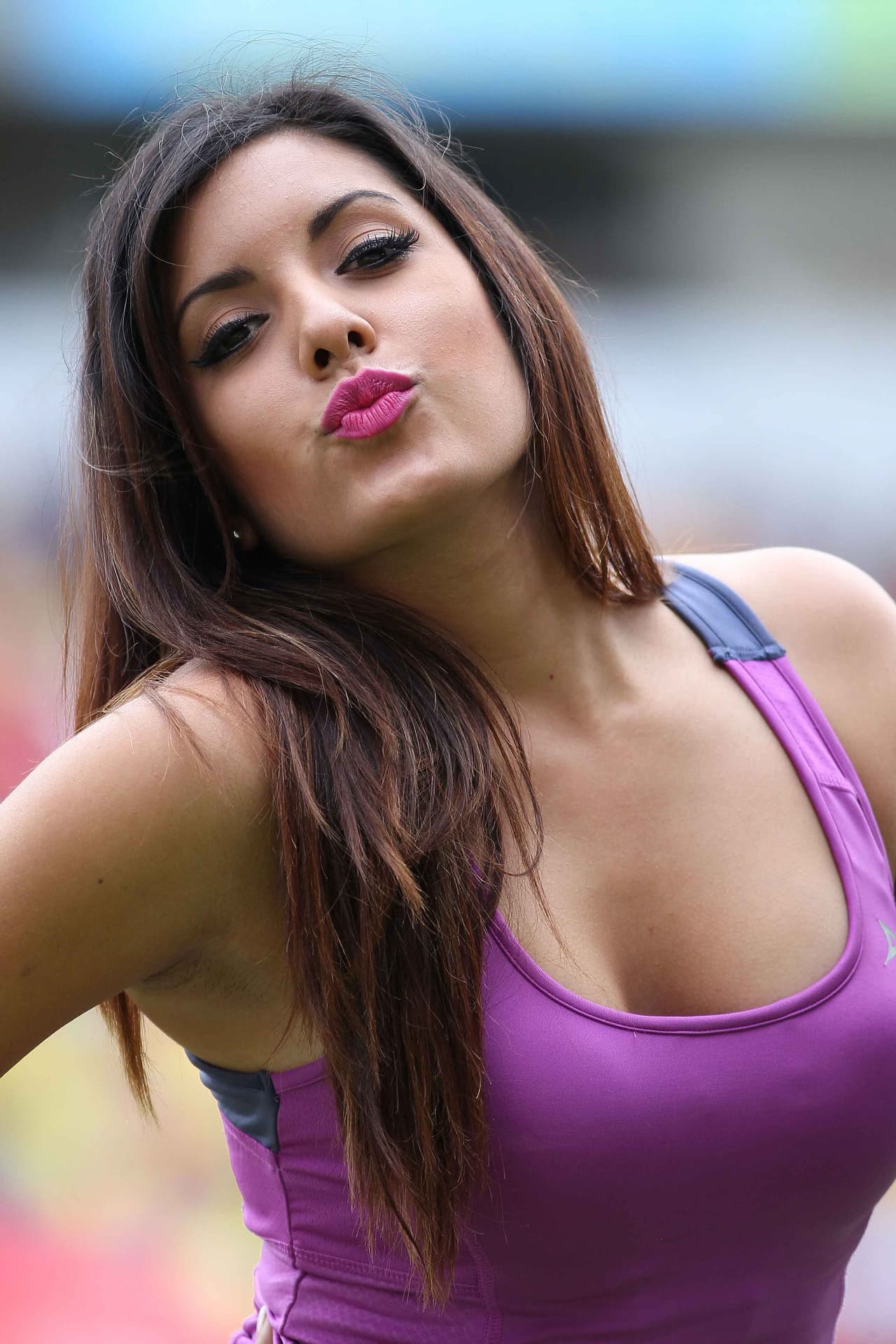 La belleza de las porristas en la fecha 11