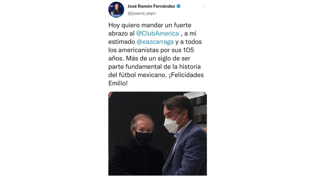 El Club más grande de América cumple 105 años de existencia y las felicitaciones se hicieron extensas en redes sociales. Aficionados, jugadores y ex jugadores, otros clubes y periodistas se sumaron al homenaje de las Águilas.