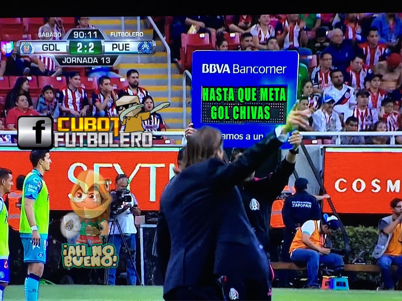 Puebla perdió de manera increíble ante Chivas y también fueron la burla.