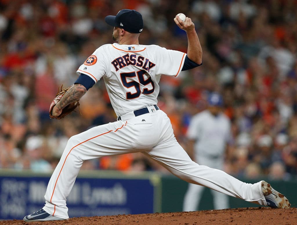 El lanzador Ryan Pressly, en una respuesta espontánea, consolidó la idea de que en Houston Astros creen en que el mexicano Osuna merece una nueva oportunidad de vida.