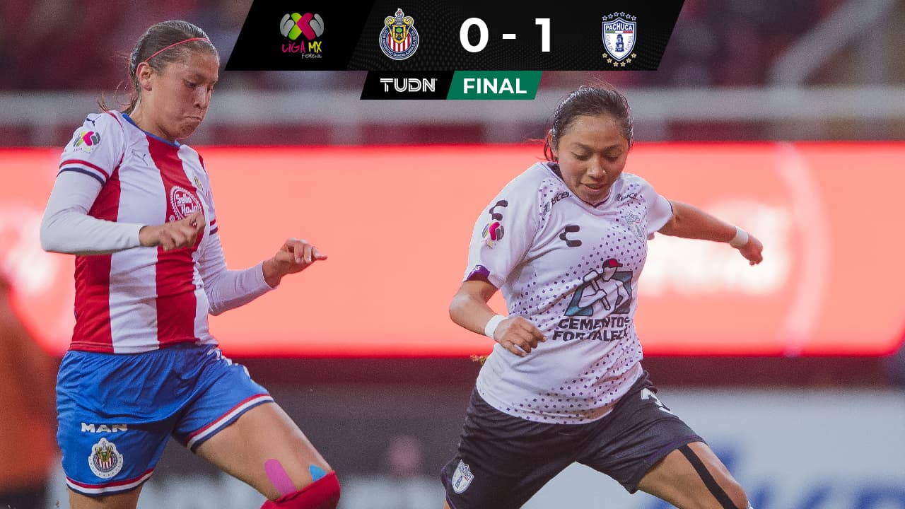 Chivas Femenil pierde el invicto ante Pachuca