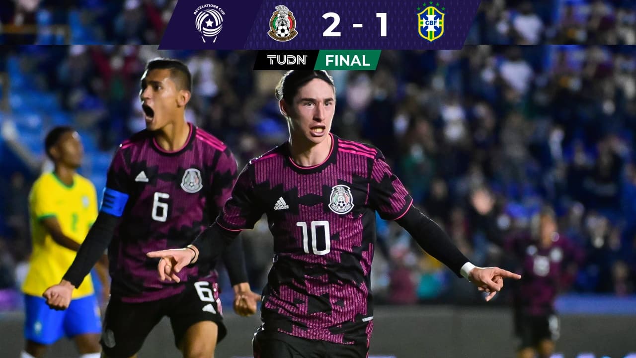 Marcelo Flores comanda triunfo del Tri ante Brasil en Revelations Cup