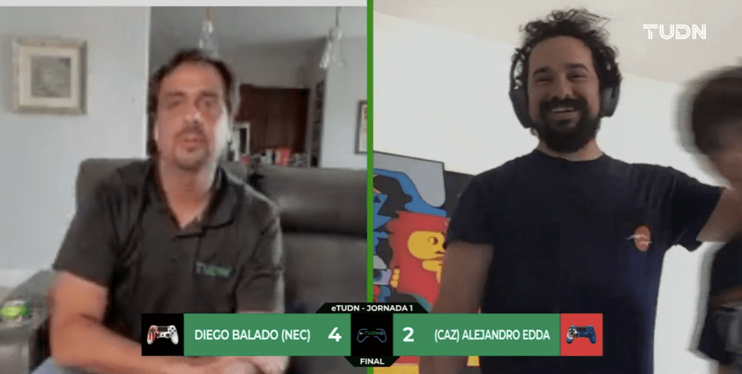 Mal inicio para el talento de eTUDN contra famosos en el FIFA 20