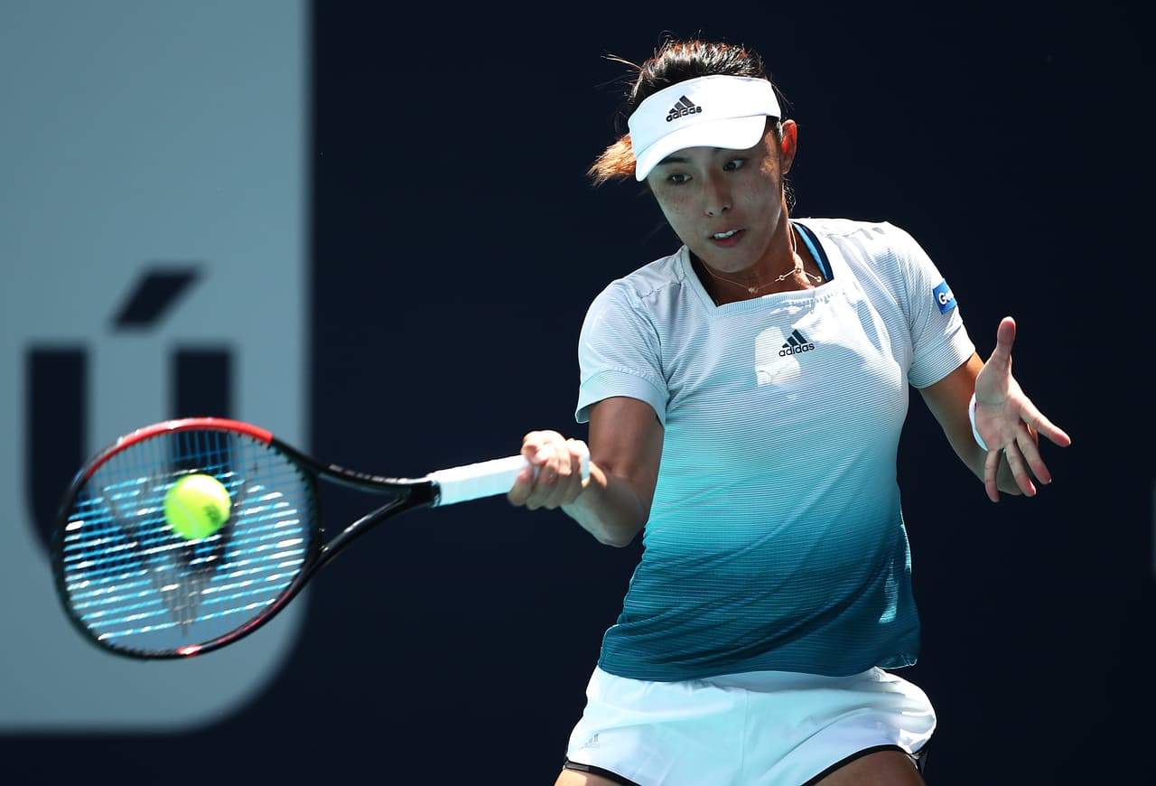 La rumana Simona Halep, número dos en la clasificación WTA, venció 6-4, 7-5 a la china Wang Qiang y se puso en la Semifinal del Miami Open, donde se consolida como favorita.