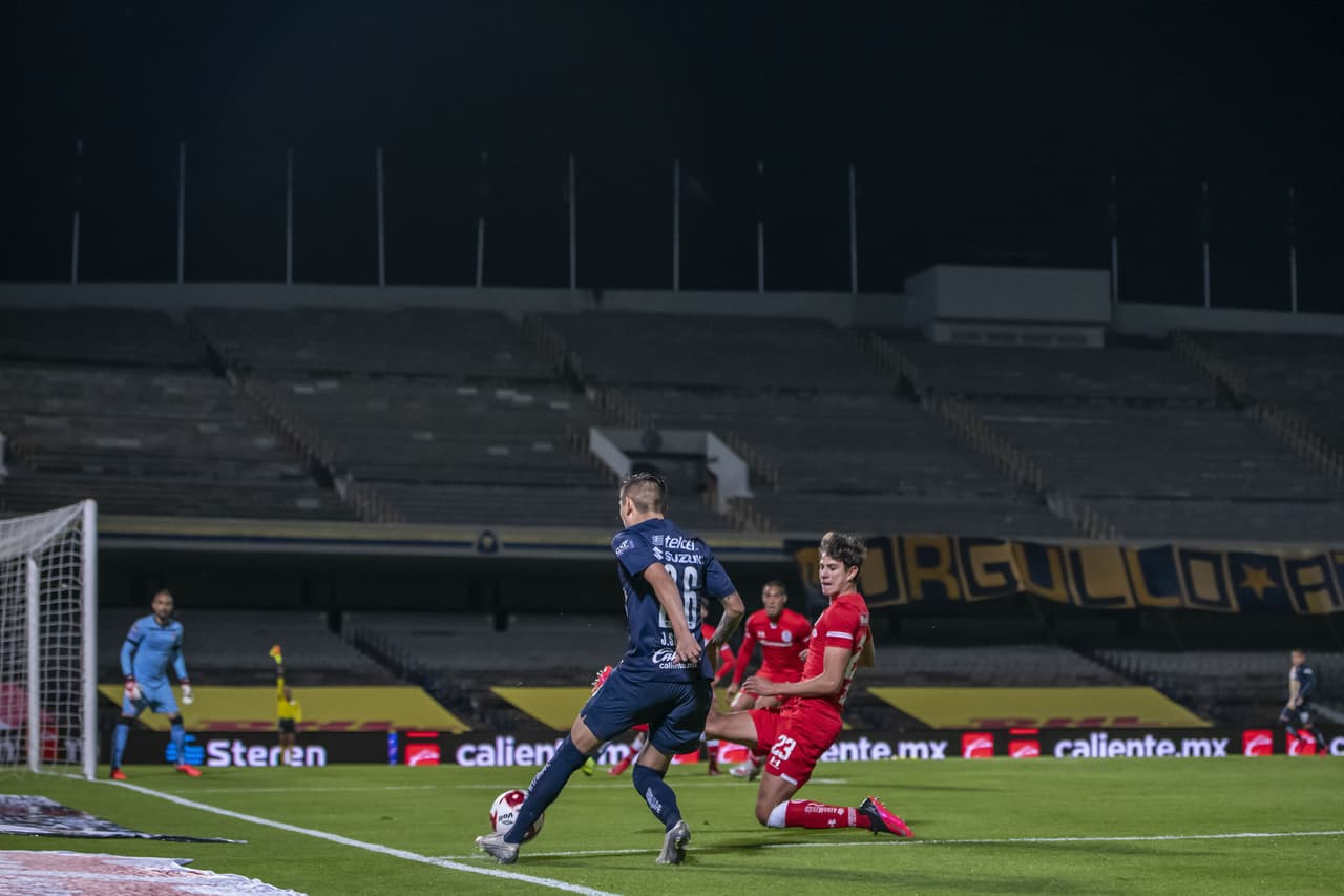 Pumas no logra vencer al Toluca en su casa y ambos equipos se despiden de la Copa GNP por México.