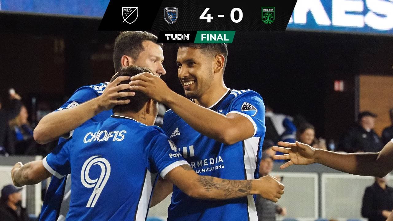¿Milagro? Con goles de Chofis y Fierro, SJ Earthquakes golea a Austin FC