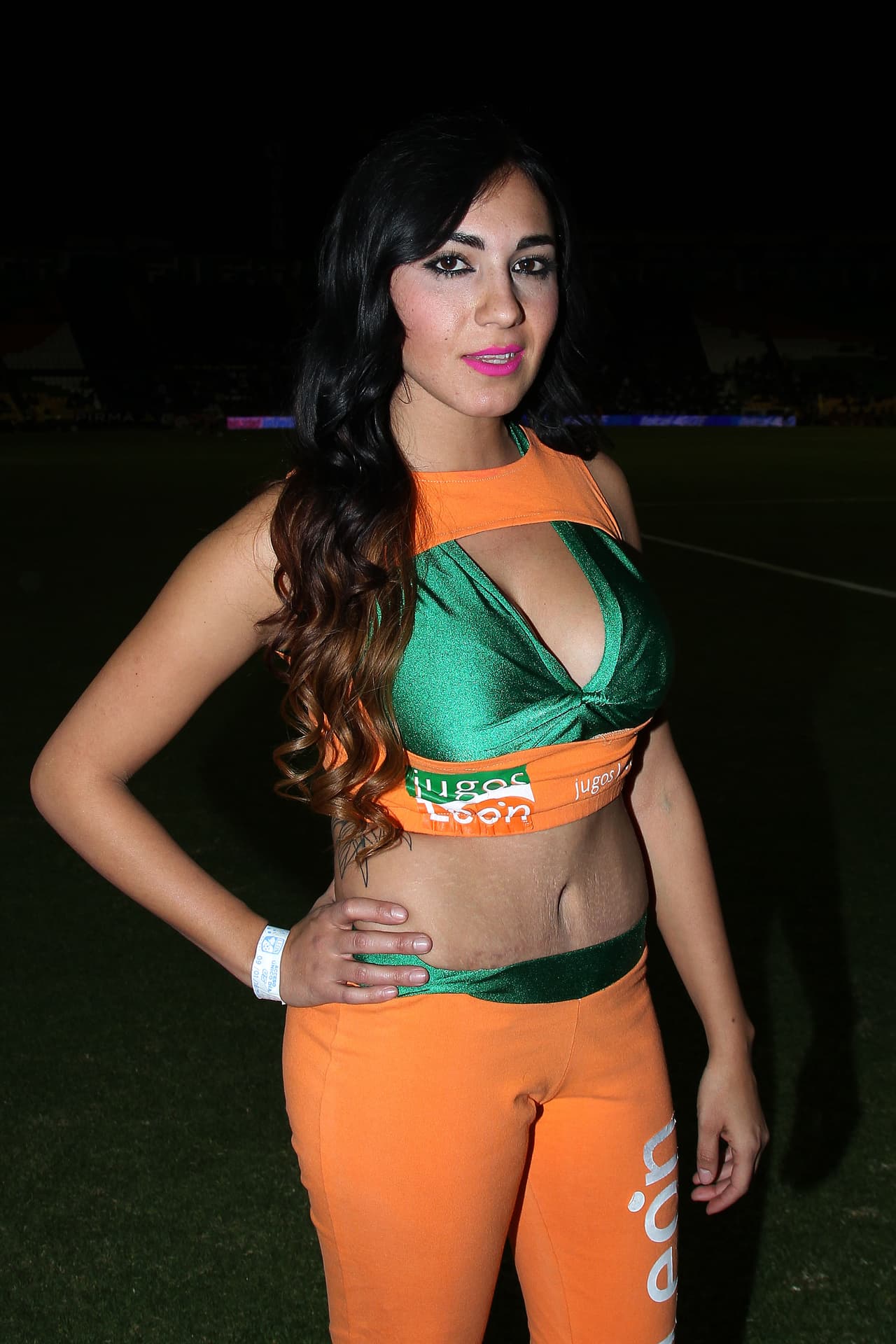 La belleza de las porristas en la fecha 1