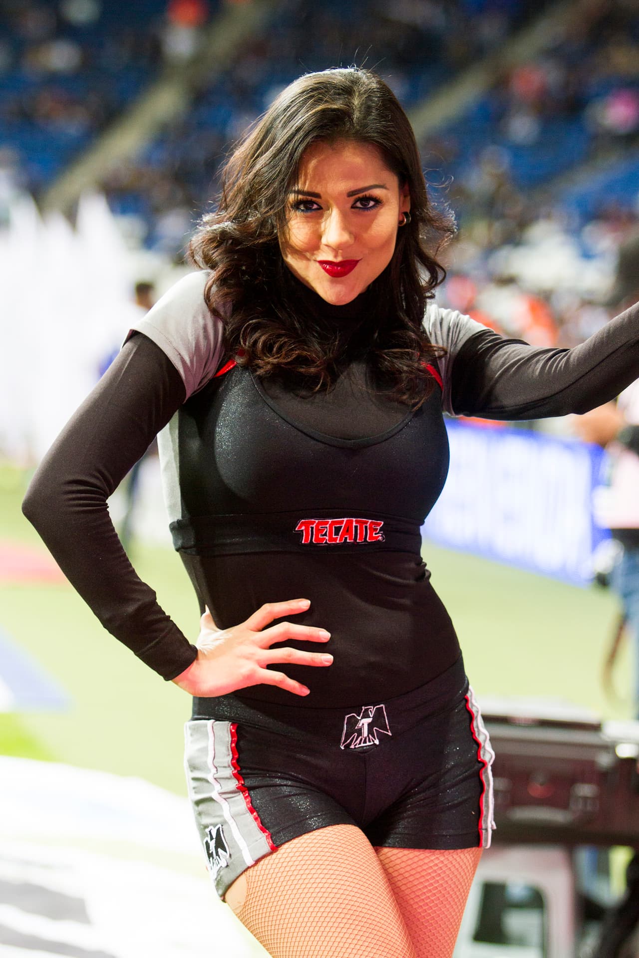 La belleza de las porristas en la fecha 1