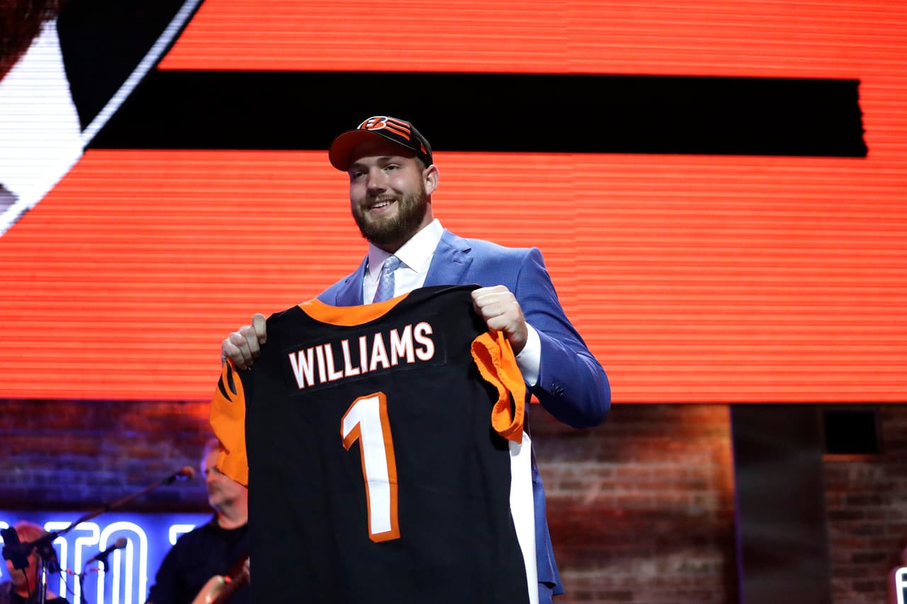 <b>11) Jonah Williams (Alabama)</b>. El liniero ofensivo del Crimson Tide es el undécimo jugador elegido esta noche y va para los Cincinnati Bengals.