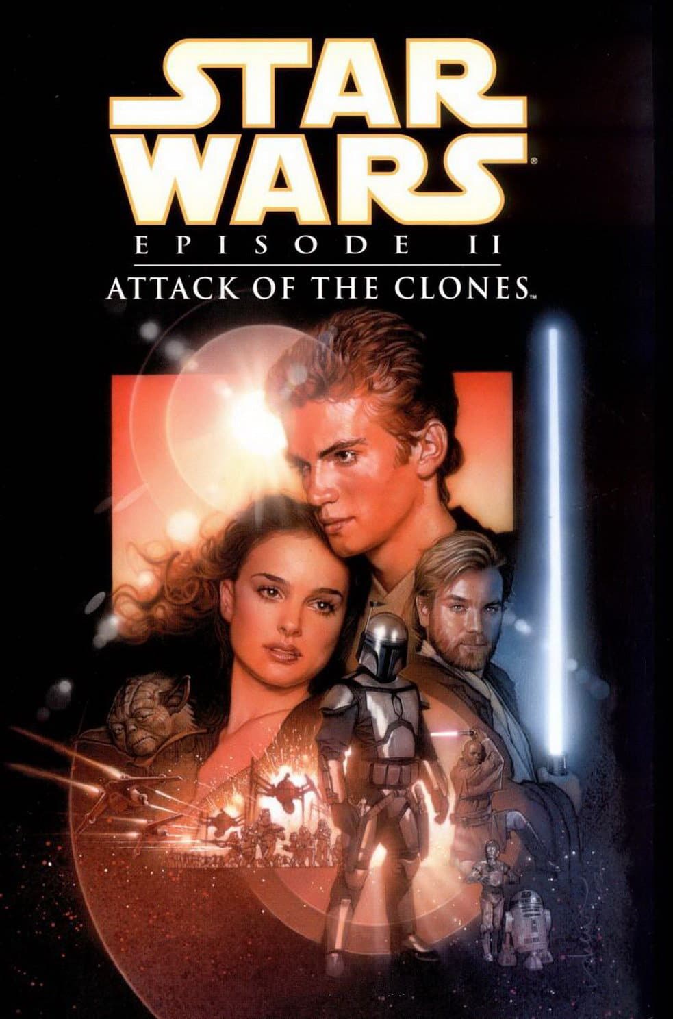 Star Wars: Episode II Attack of the Clones (2002).
<br>