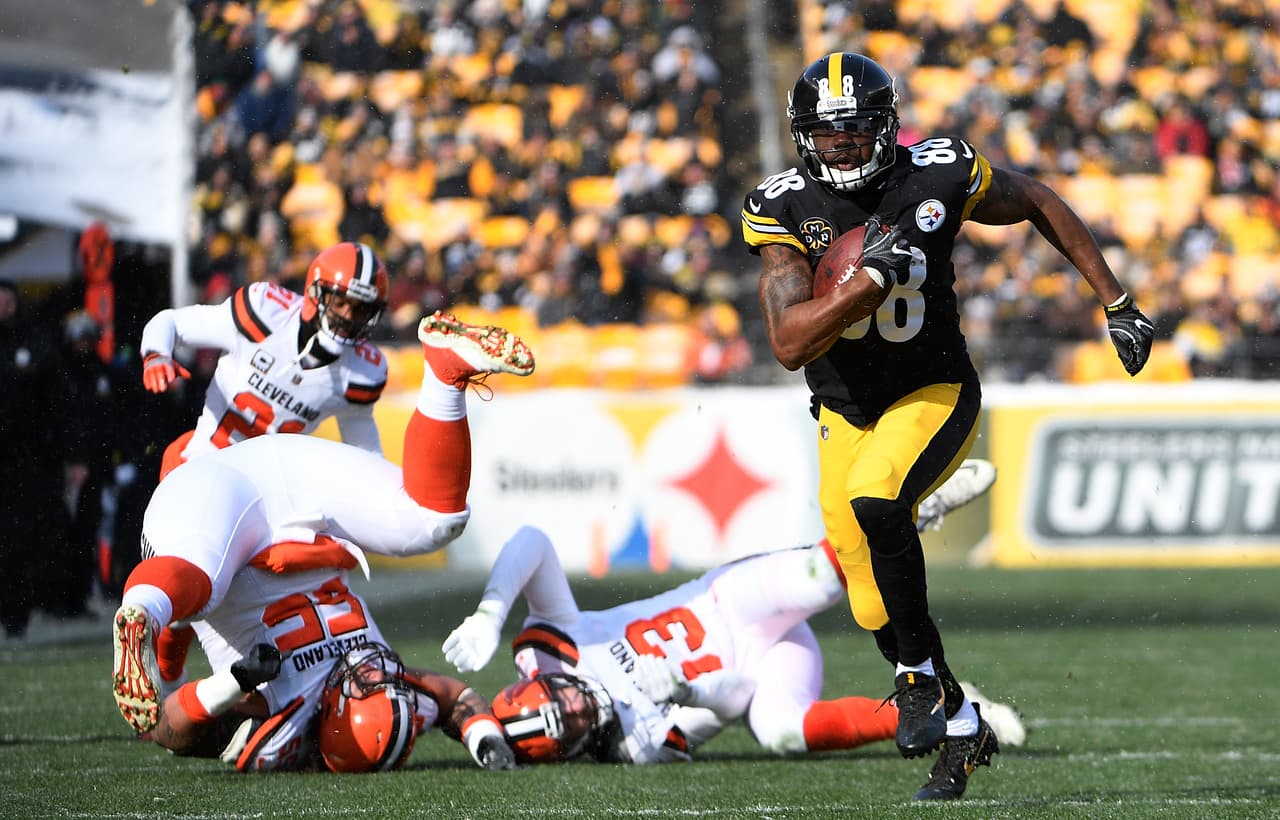 Darrius Heyward-Bey sólo tuvo un acarreo durante el encuentro, pero llevó el balón 29 yardas hasta la zona de anotación.