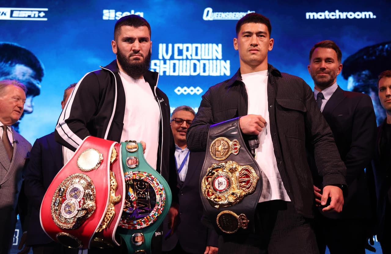 ¡Se viene un peleón! Bivol y Beterbiev sostuvieron su primer cara a cara