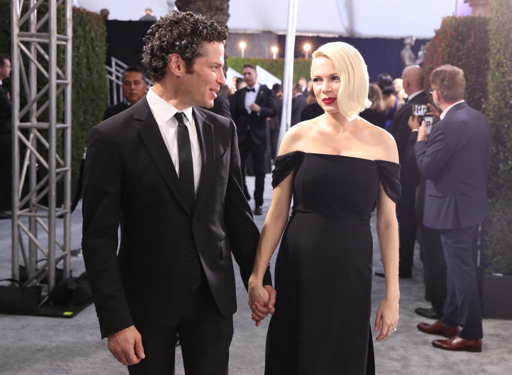 Thomas Kail y Michelle Williams