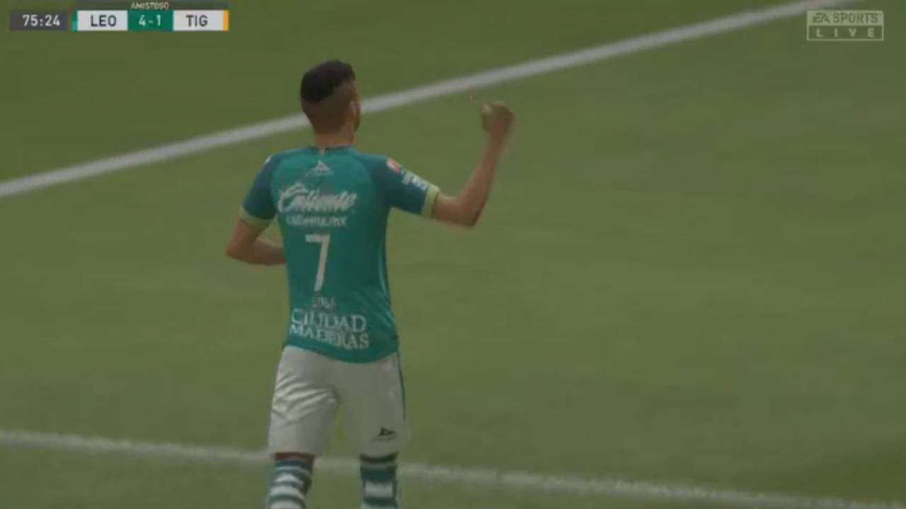 Nicolás Sosa apaleó a Francisco Venegas 4-1; León es serio candidato al primer título del futbol virtual.