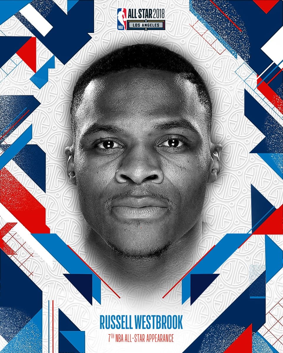 Conferencia del Oeste: Russell Westbrook (séptima vez)