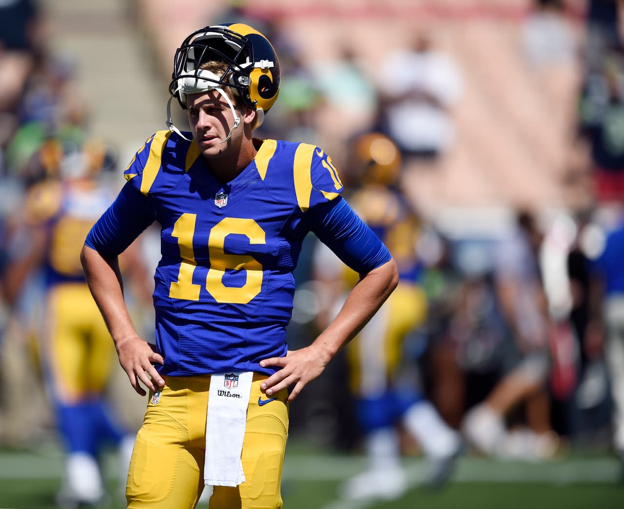 Jared Goff no jugará hasta que los Rams no tengan posibilidad de playoffs