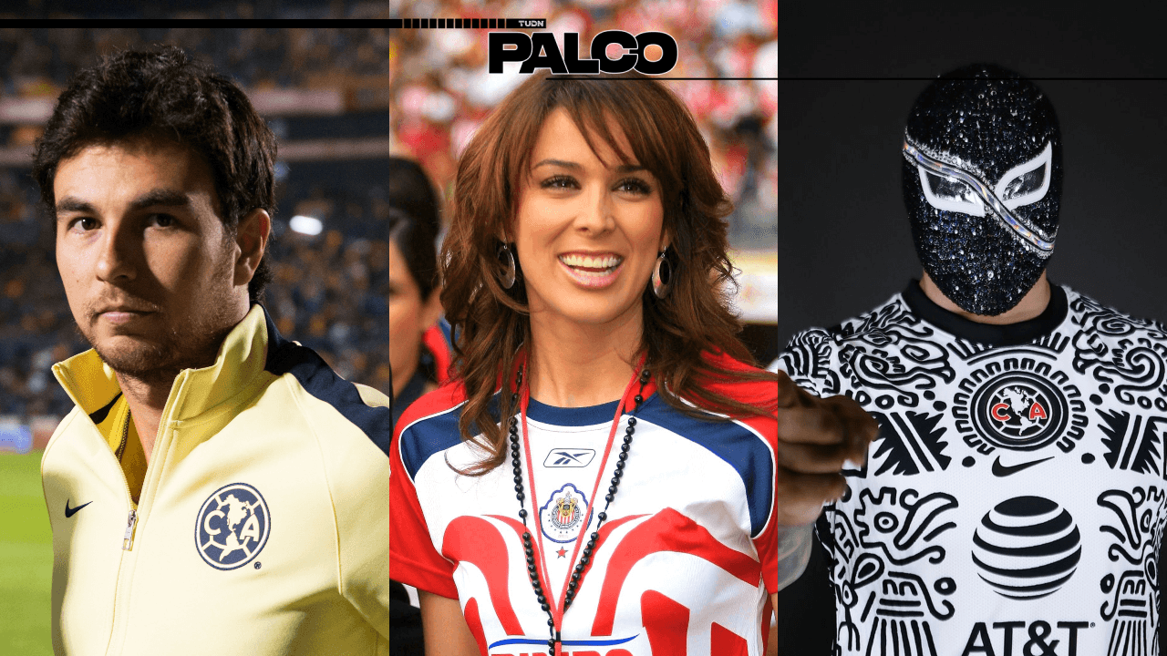 Estas son las celebridades hinchas de Chivas y de América | Actores, actrices y deportistas que, seguramente, seguirán atentos el Superclásico del fútbol mexicano, apoyando a las Águilas o al Rebaño Sagrado.