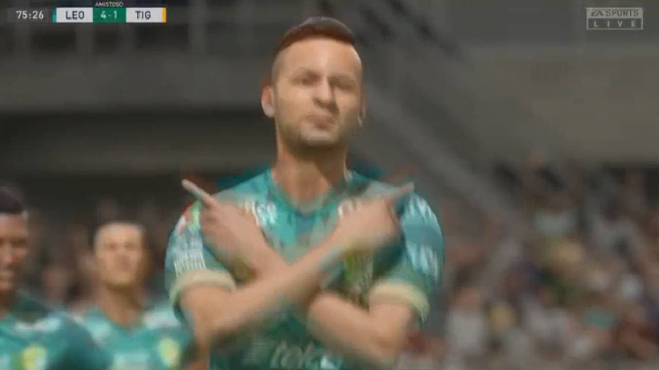 Nicolás Sosa apaleó a Francisco Venegas 4-1; León es serio candidato al primer título del futbol virtual.