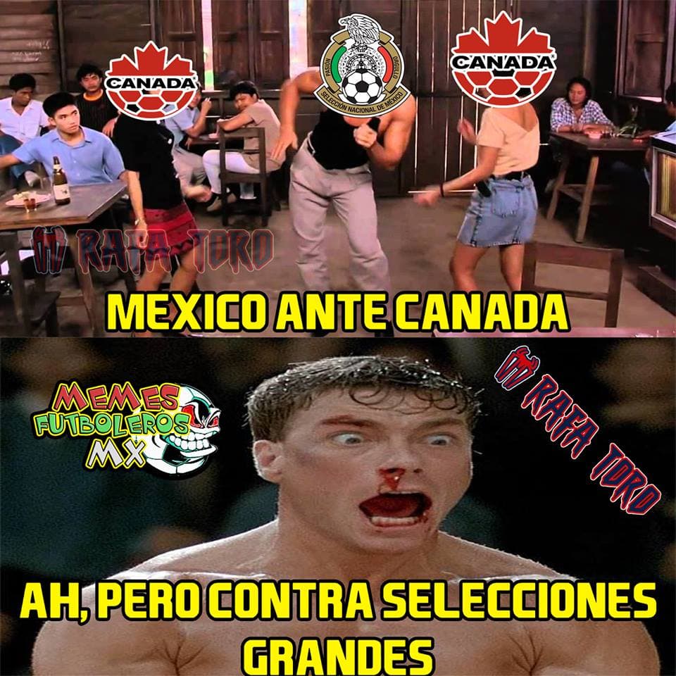 México volvió a derrotar a Canadá y ahora los memes se burlaron de FIFA y del bajo rendimiento del Tri en el Azteca