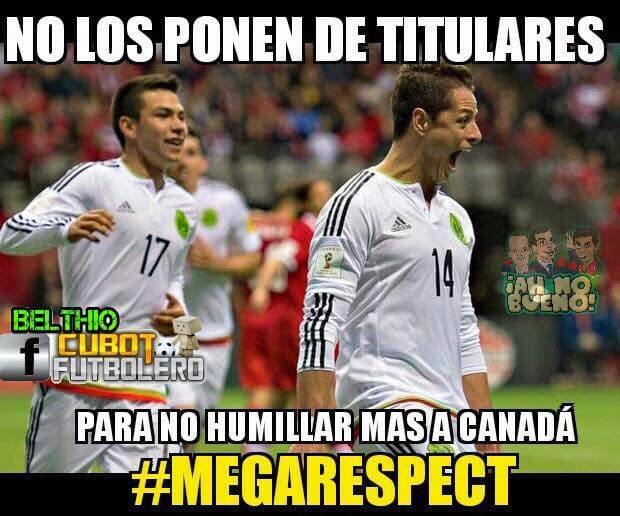 México volvió a derrotar a Canadá y ahora los memes se burlaron de FIFA y del bajo rendimiento del Tri en el Azteca