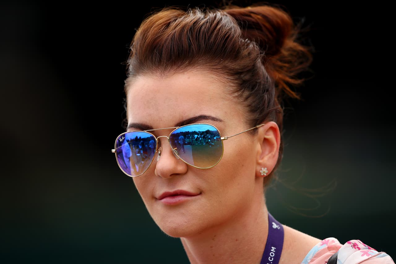 Ya retirada y con la belleza de toda una modelo, la polaca Agnieszka Radwanska se robó todas las miradas. En 2012, ella fue subcampeona en Wimbledon.