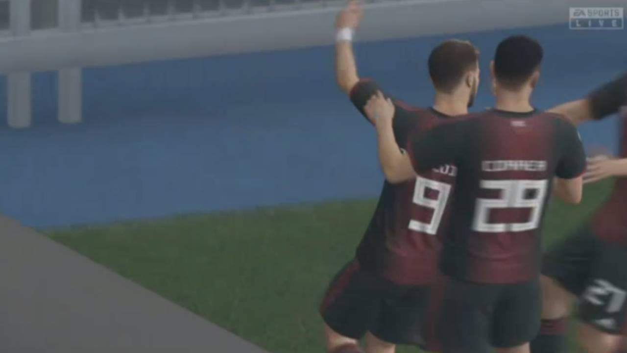 Carlos Guzmán cayó por la mínima ante Jairo Torres y por el momento los rojinegros son octavos en la tabla general del futbol virtual.