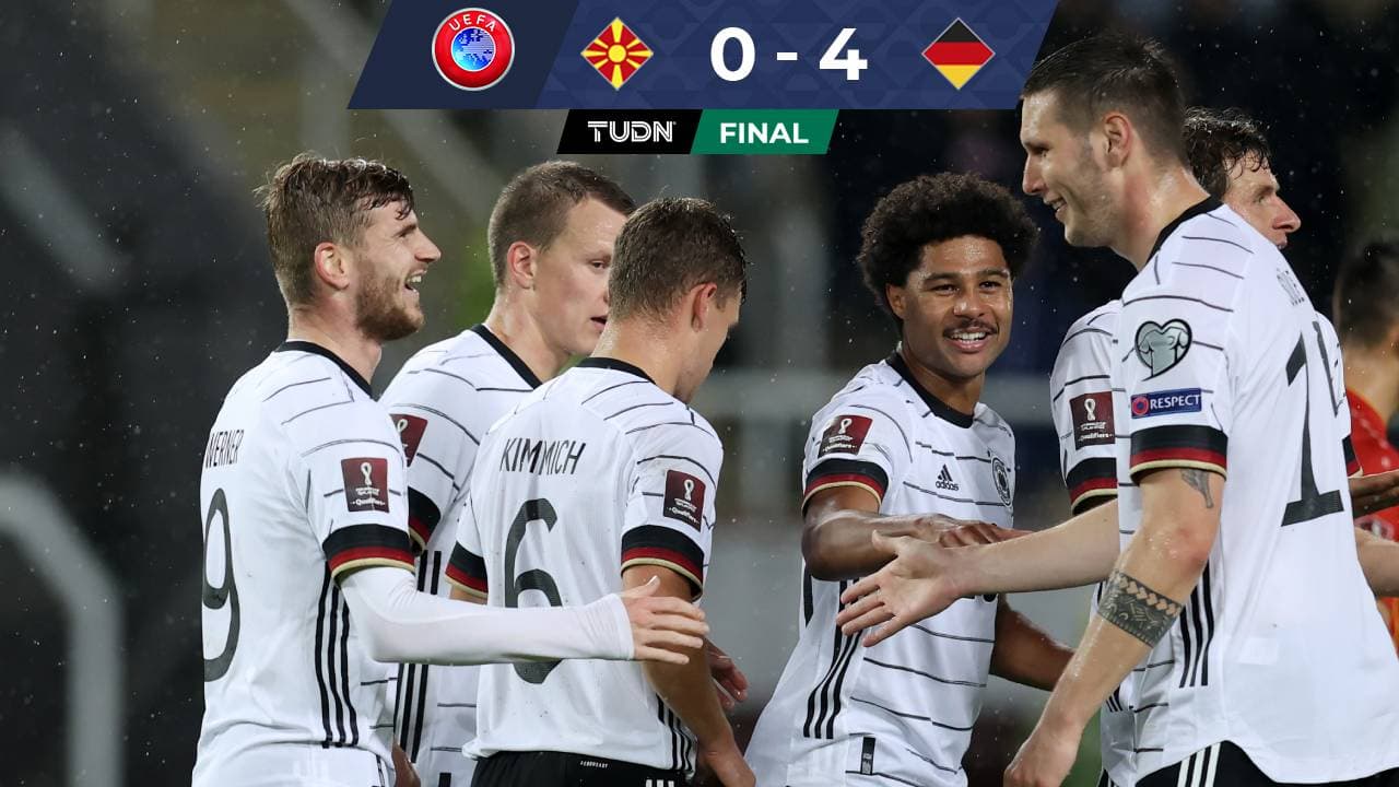 ¡Alemania se clasifica al Mundial de Qatar 2022!