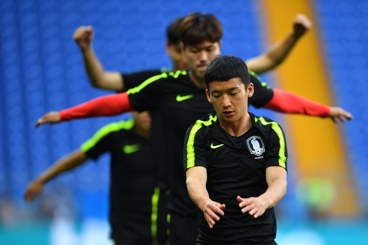 El volante surcoreano Kim Min Woo, del Sangju Sangmu de la K-League, ingresó al minuto 28 del encuentro contra Suecia y podría ser titular contra México.