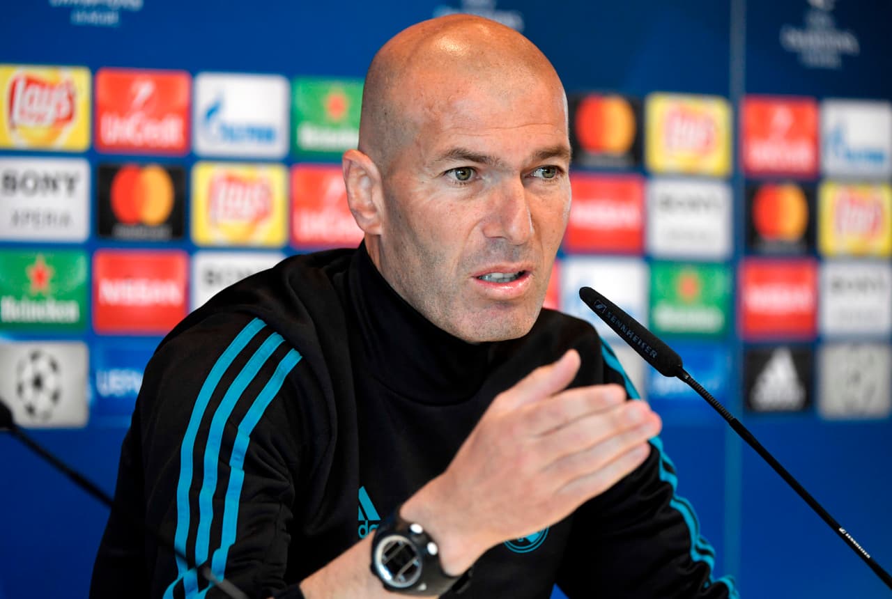 Zidane: "Nadie puede decir que tenemos menos hambre que el Liverpool"